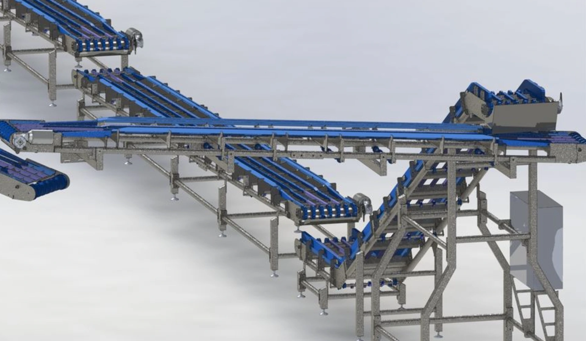 Línea 3D transportadores higiénicos